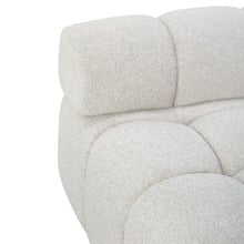 Levi Boucle Armless Lounge Chair
